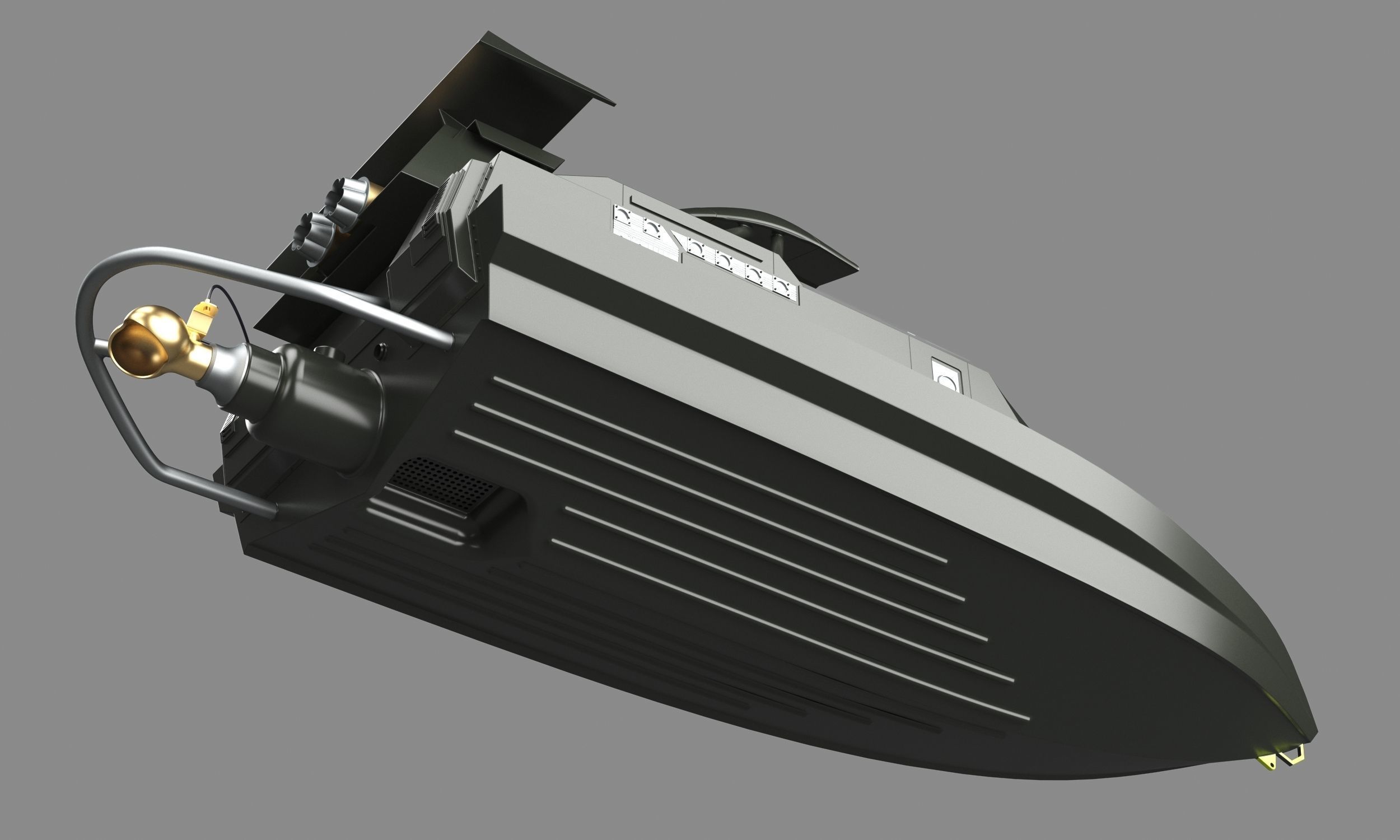 Qboat 3D model_4
