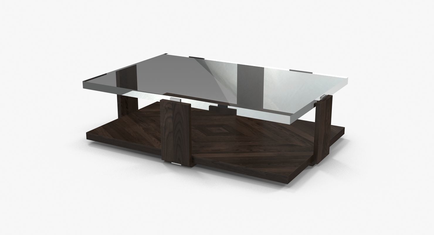 Smania Dante Table Low-poly 3D model_11