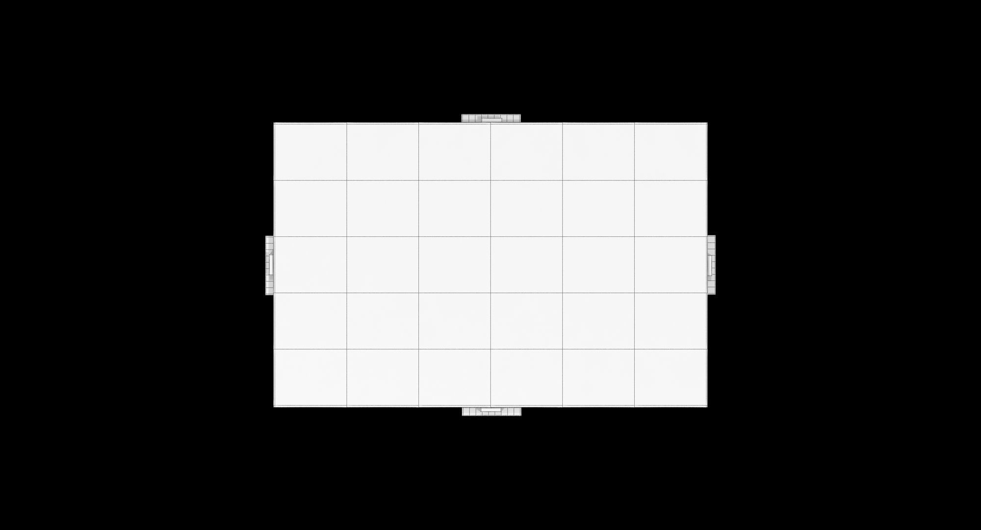 Smania Dante Table Low-poly 3D model_20