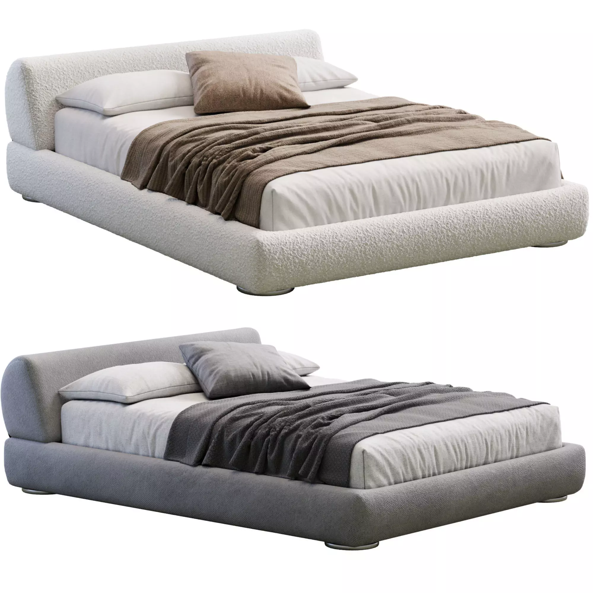 Super Moon Bed 3D model