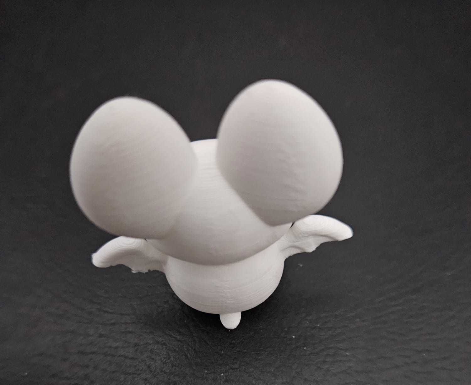 Round Bat 3D print model_8