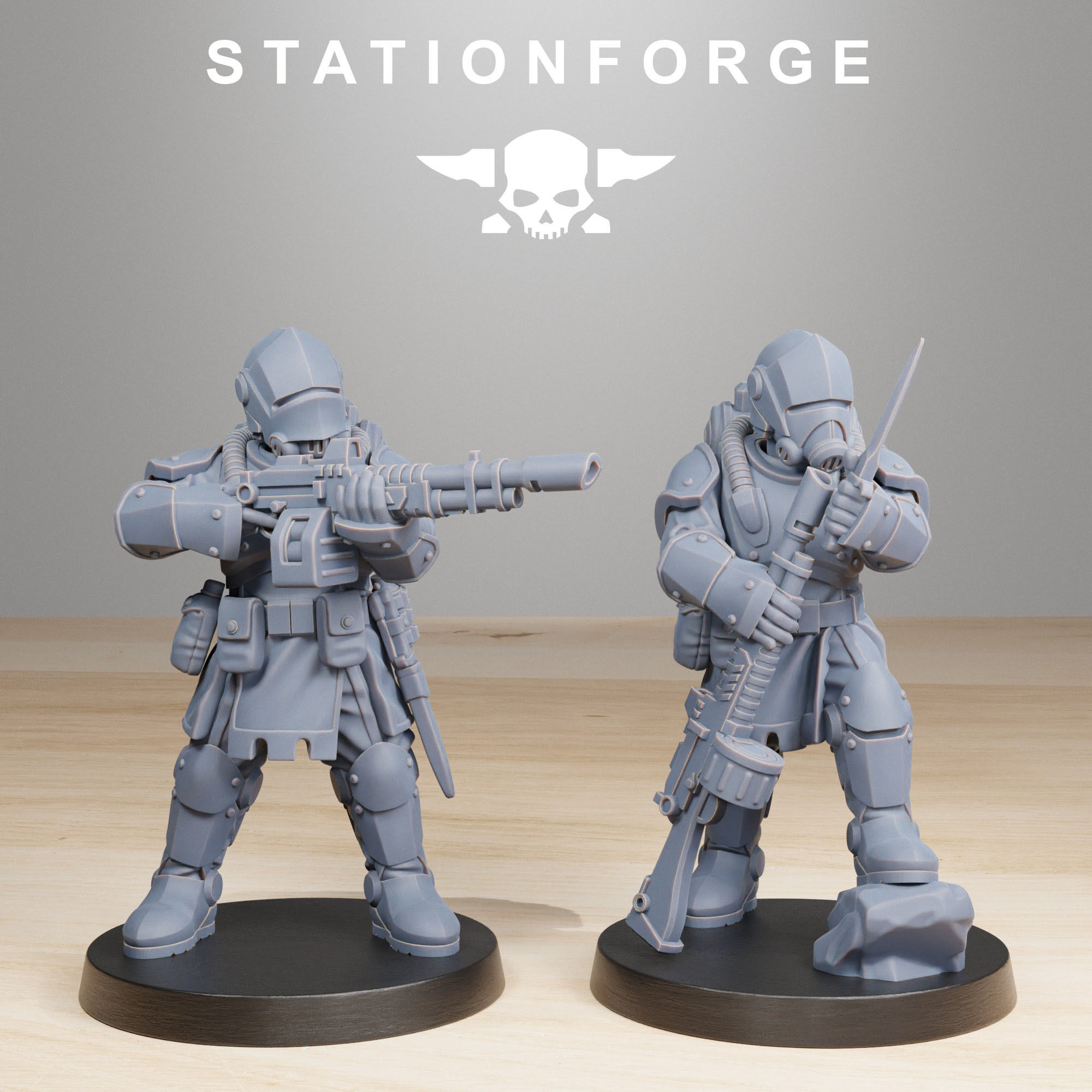 RoyalGuard Infantry 2 3D print model_7