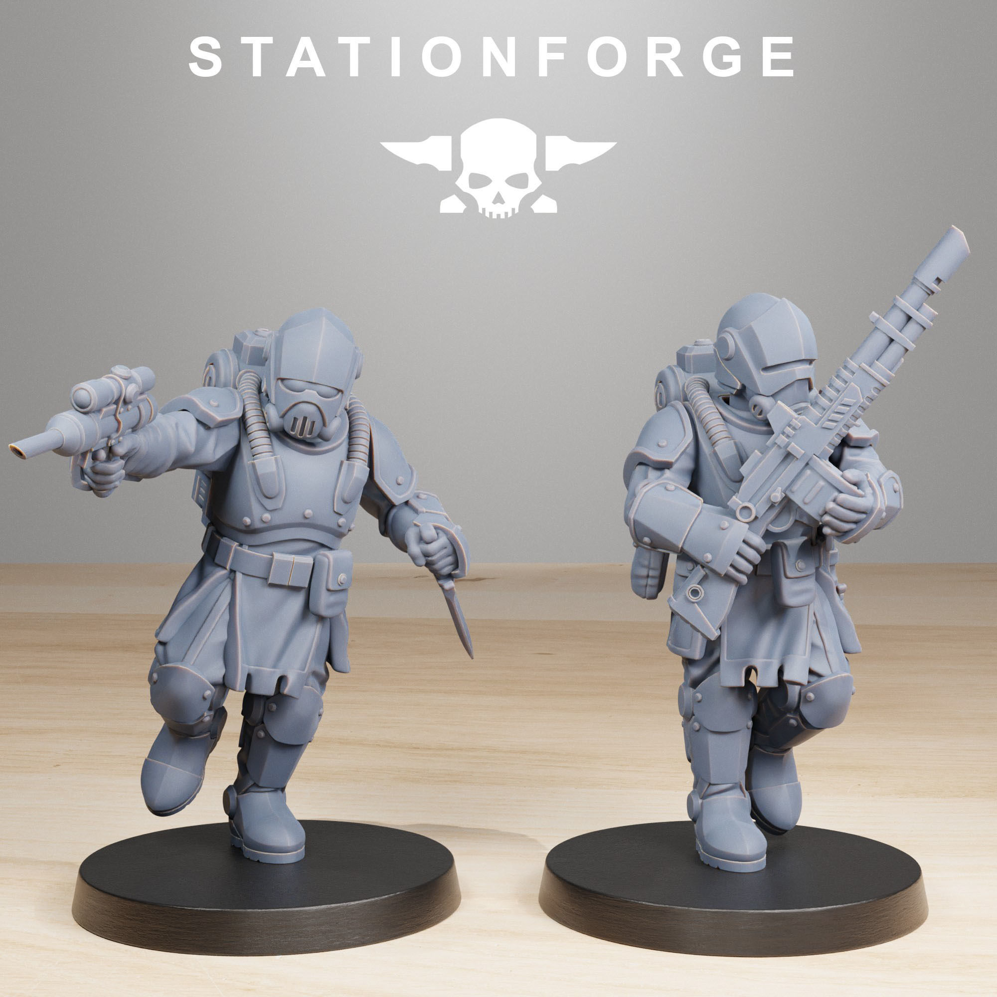 RoyalGuard Infantry 2 3D print model_5