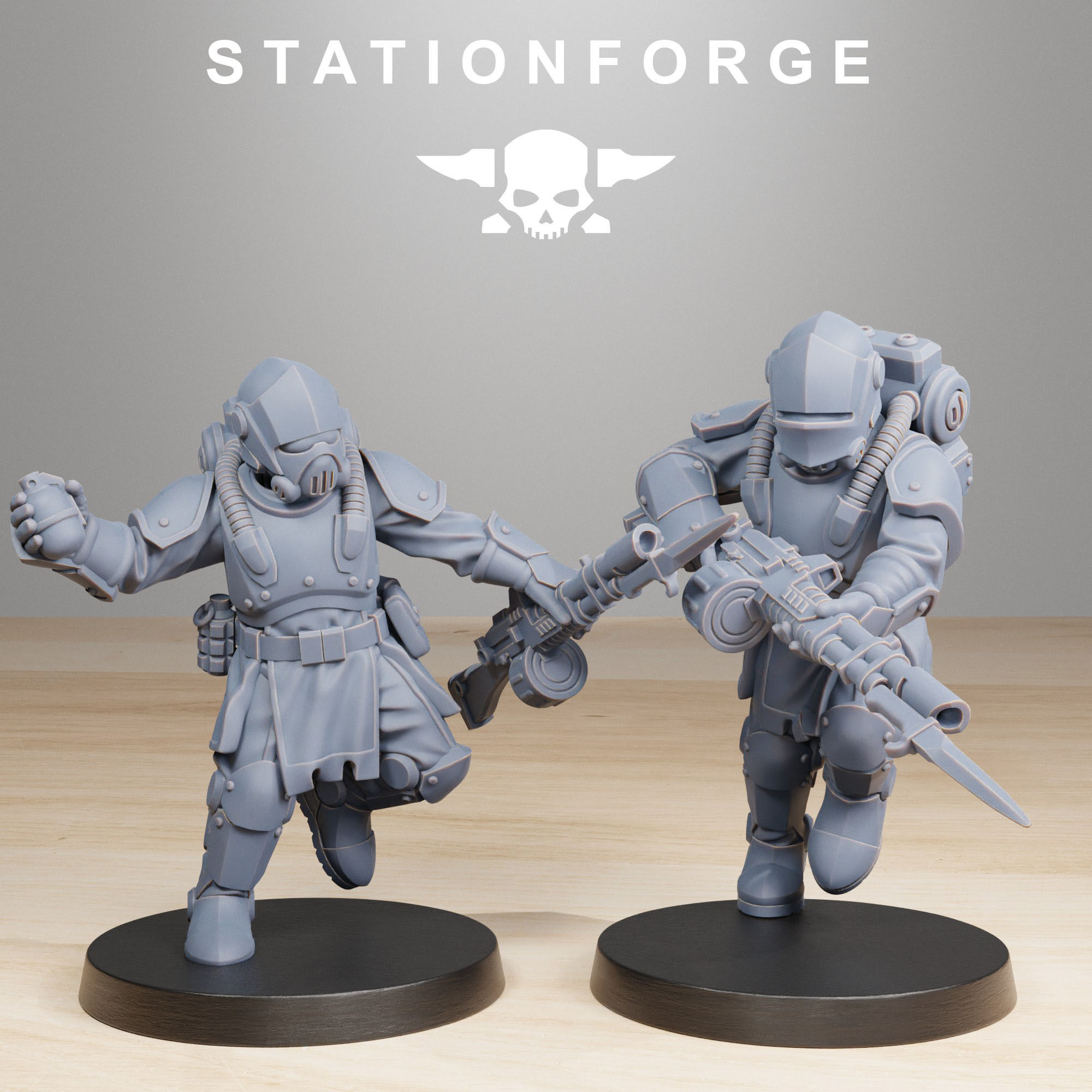 RoyalGuard Infantry 2 3D print model_9