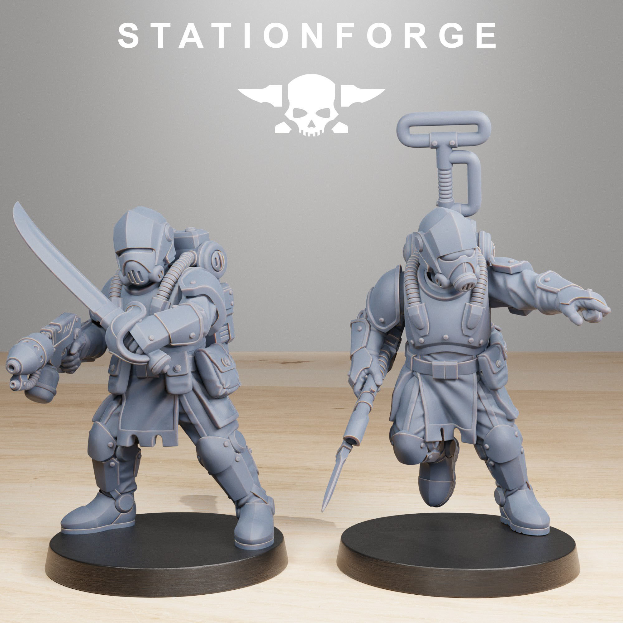 RoyalGuard Infantry 2 3D print model_4