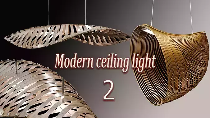 Modern ceiling light