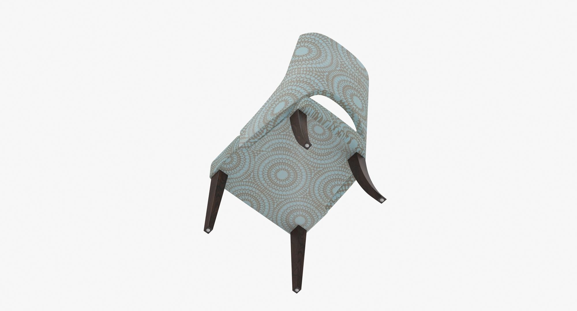 Chair Generic 1 Low-poly 3D model_4