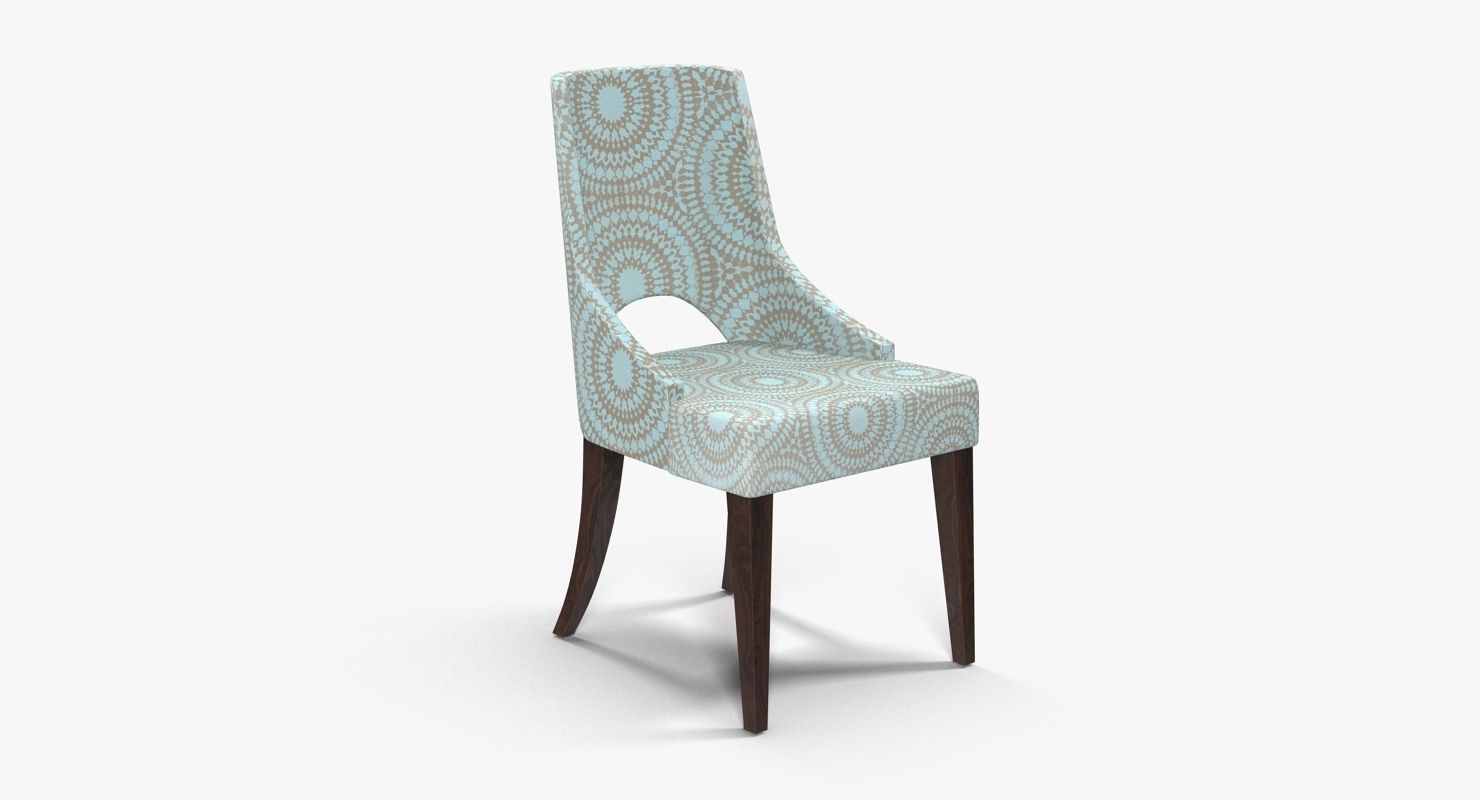 Chair Generic 1 Low-poly 3D model_8