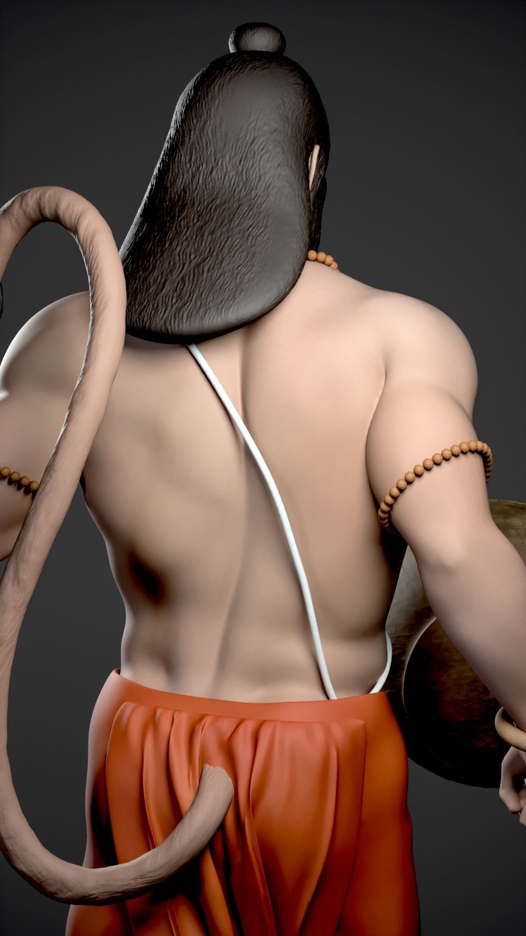 HANUMAN - HINDU GOD 3D print model_7