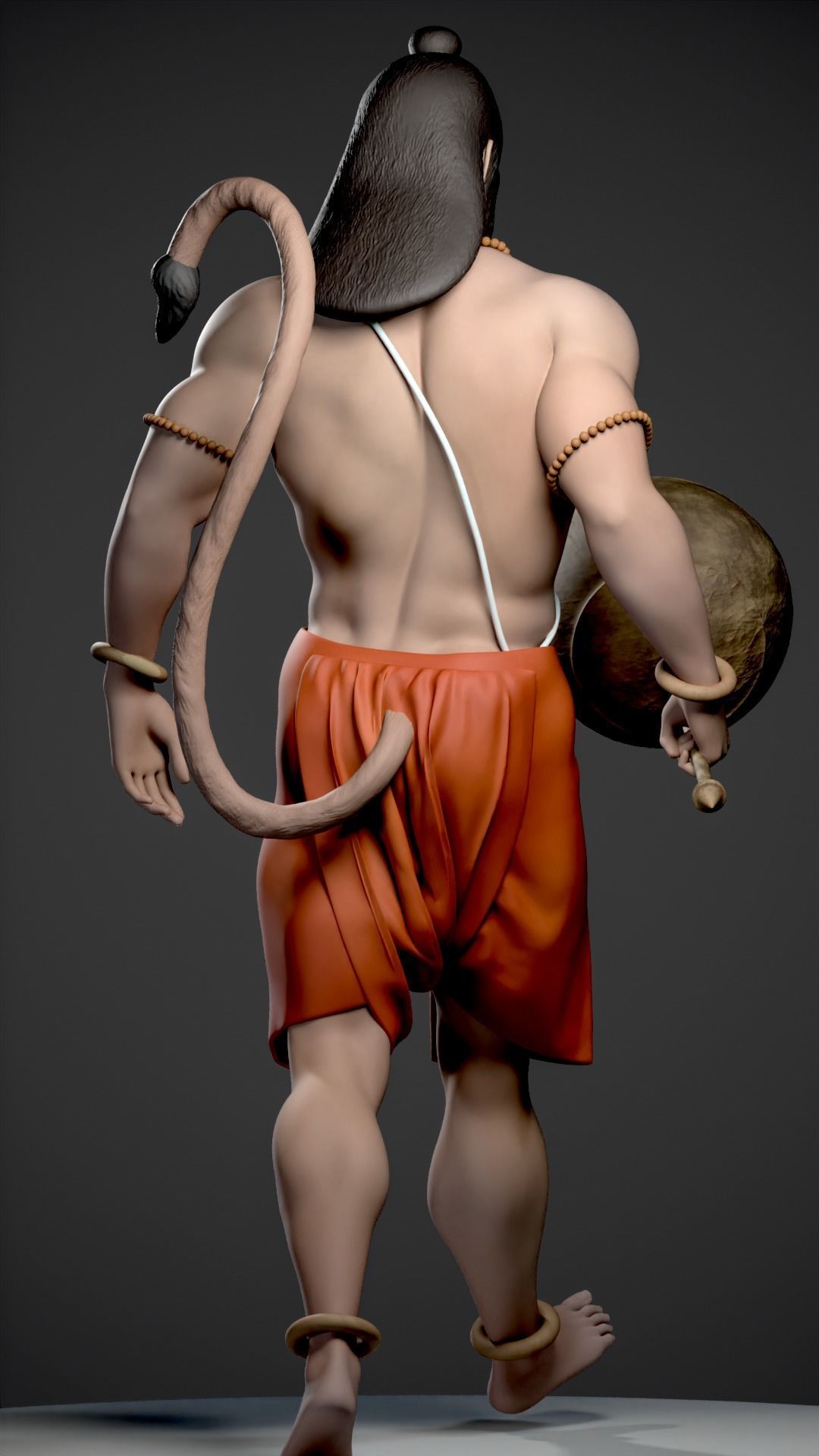 HANUMAN - HINDU GOD 3D print model_19