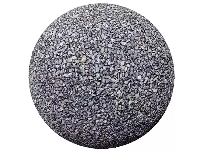 Ultra realistic Gravel Scan Texture