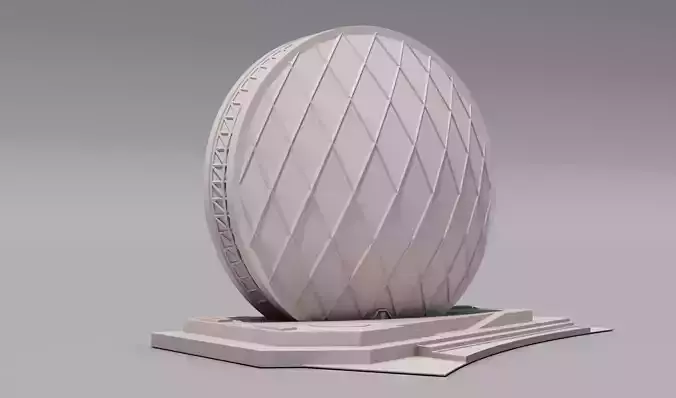 Aldar headquarters building in ABU DHABI 