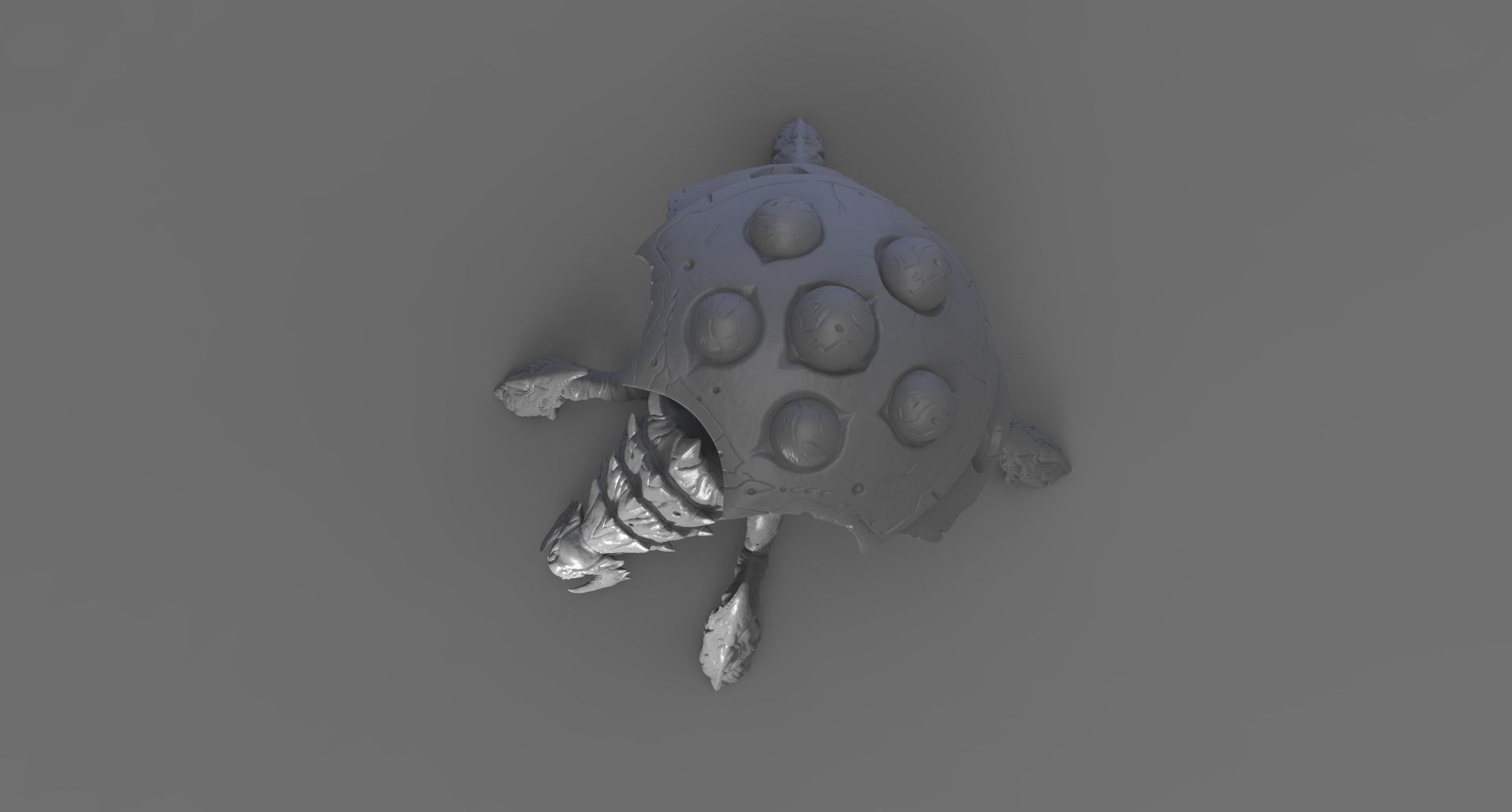 StarCraft2 SwarmHost 3D print model_3