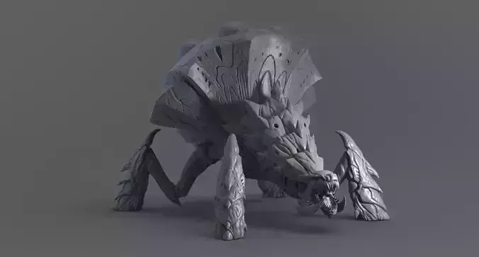 StarCraft2 SwarmHost 3D print model