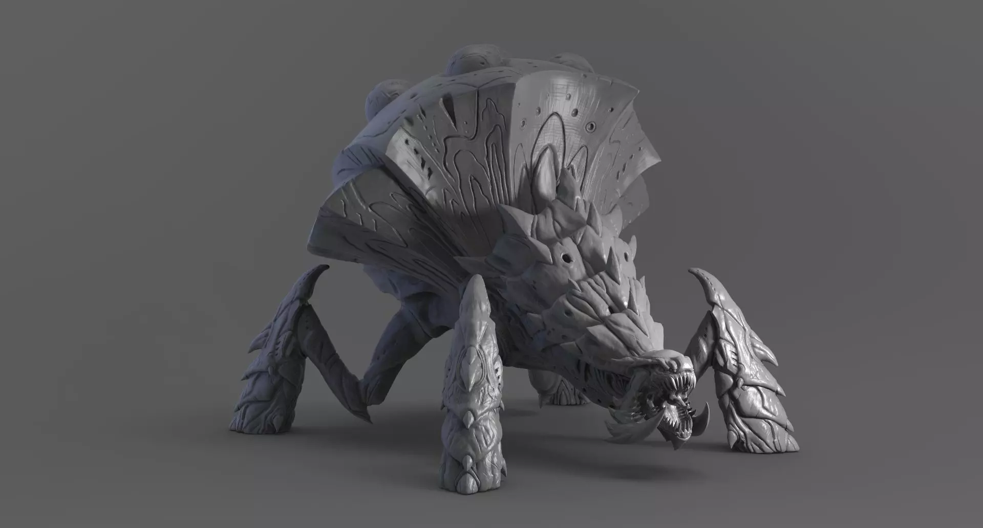 StarCraft2 SwarmHost 3D print model_0