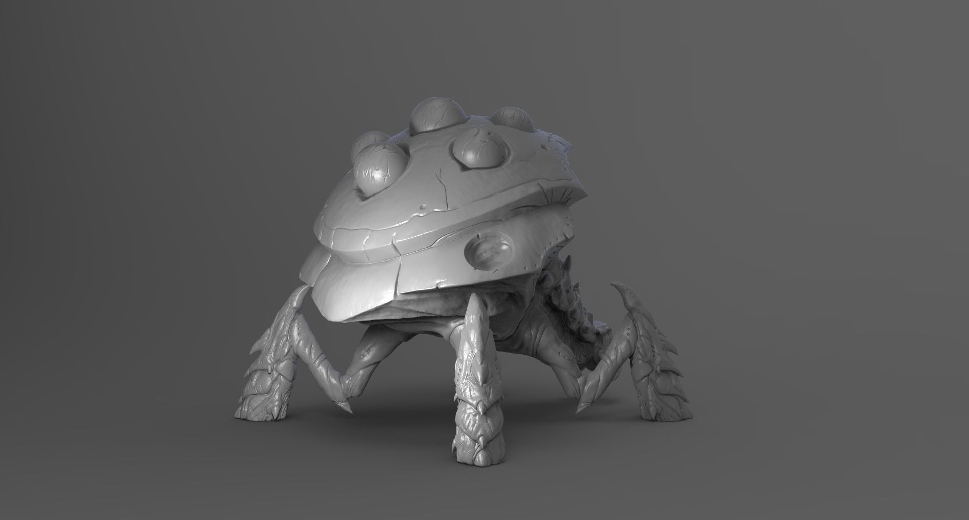 StarCraft2 SwarmHost 3D print model_2