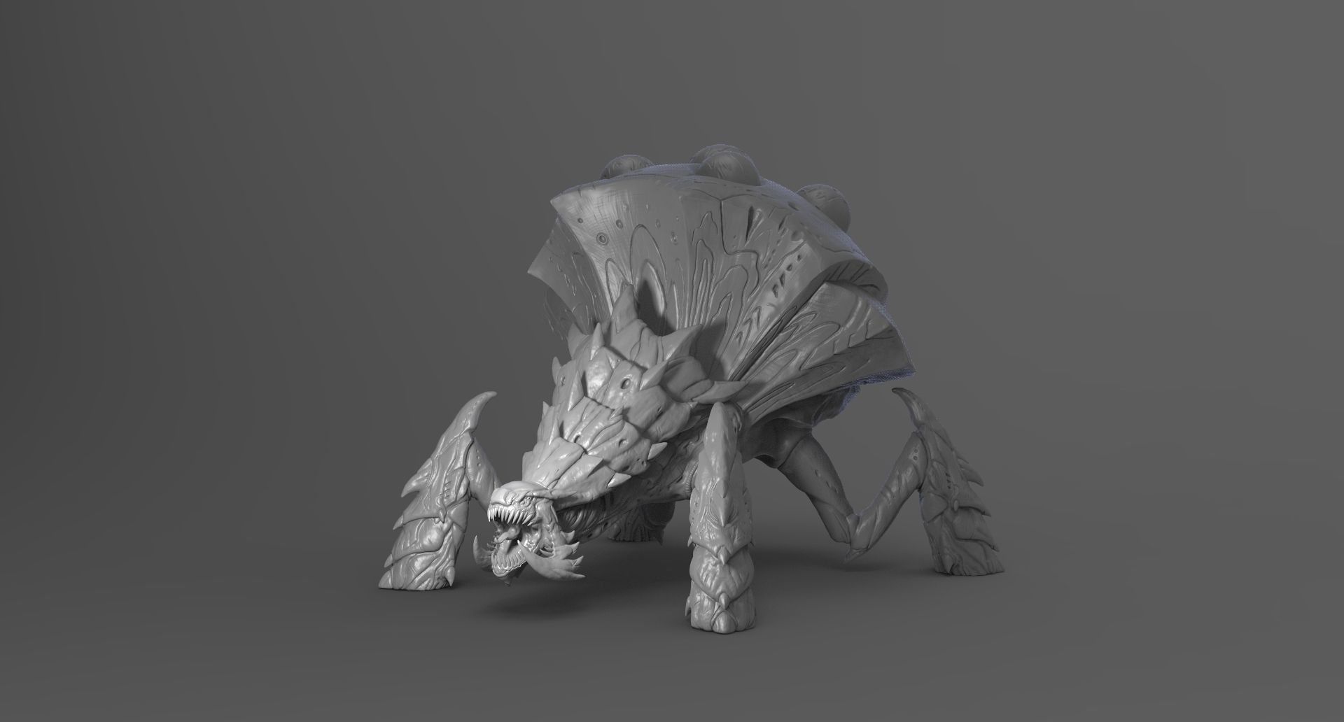 StarCraft2 SwarmHost 3D print model_5
