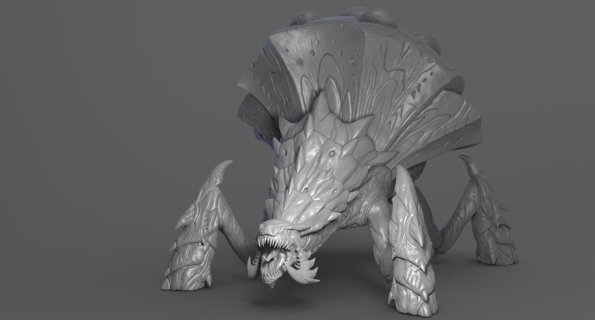 StarCraft2 SwarmHost 3D print model_4