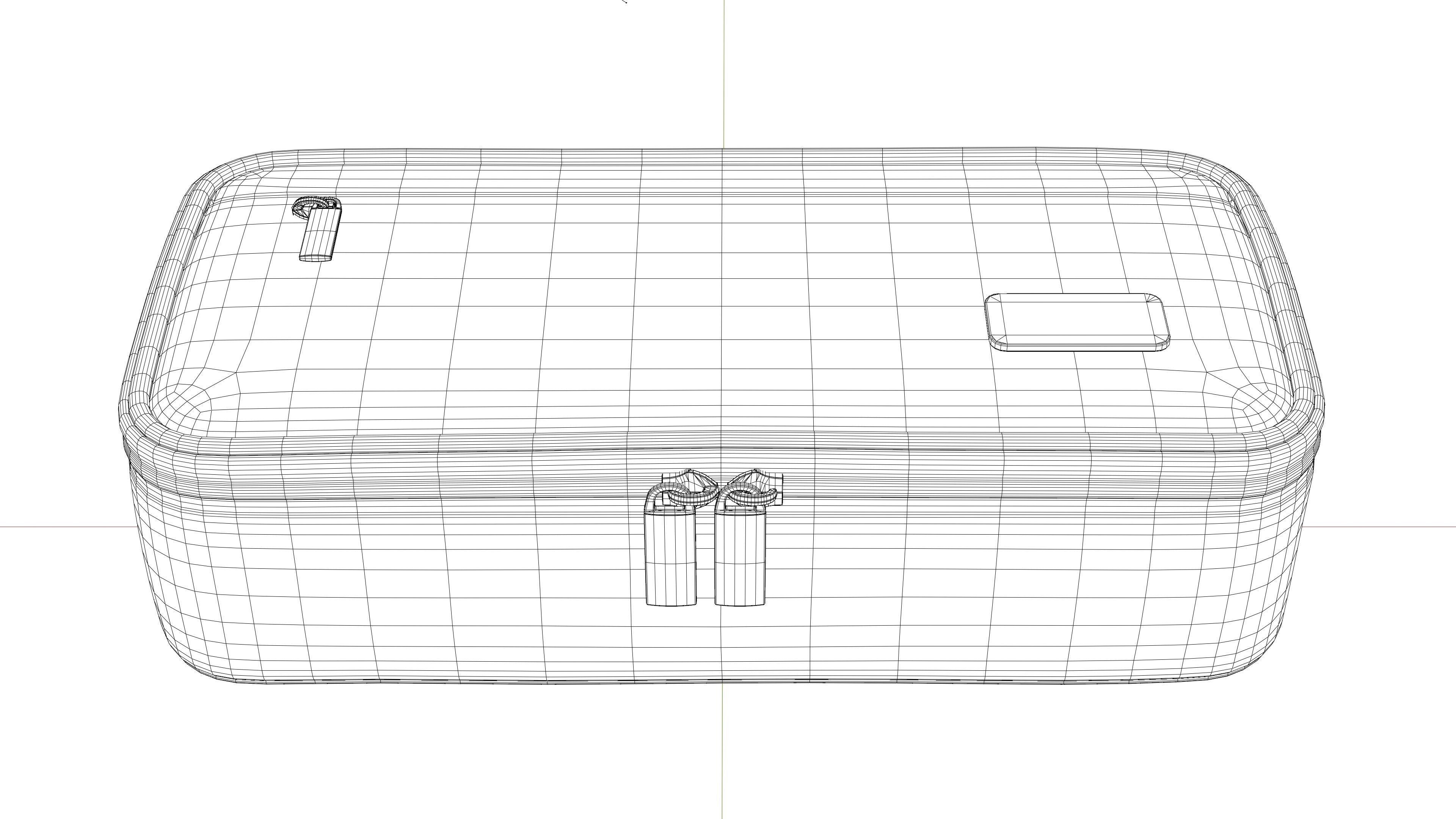 Wemate Pencil case 3D model_7