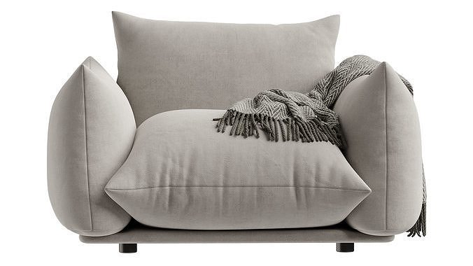 Marenco Armchair 3D model 3