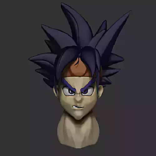 Goku Dragon Ball 3D Model