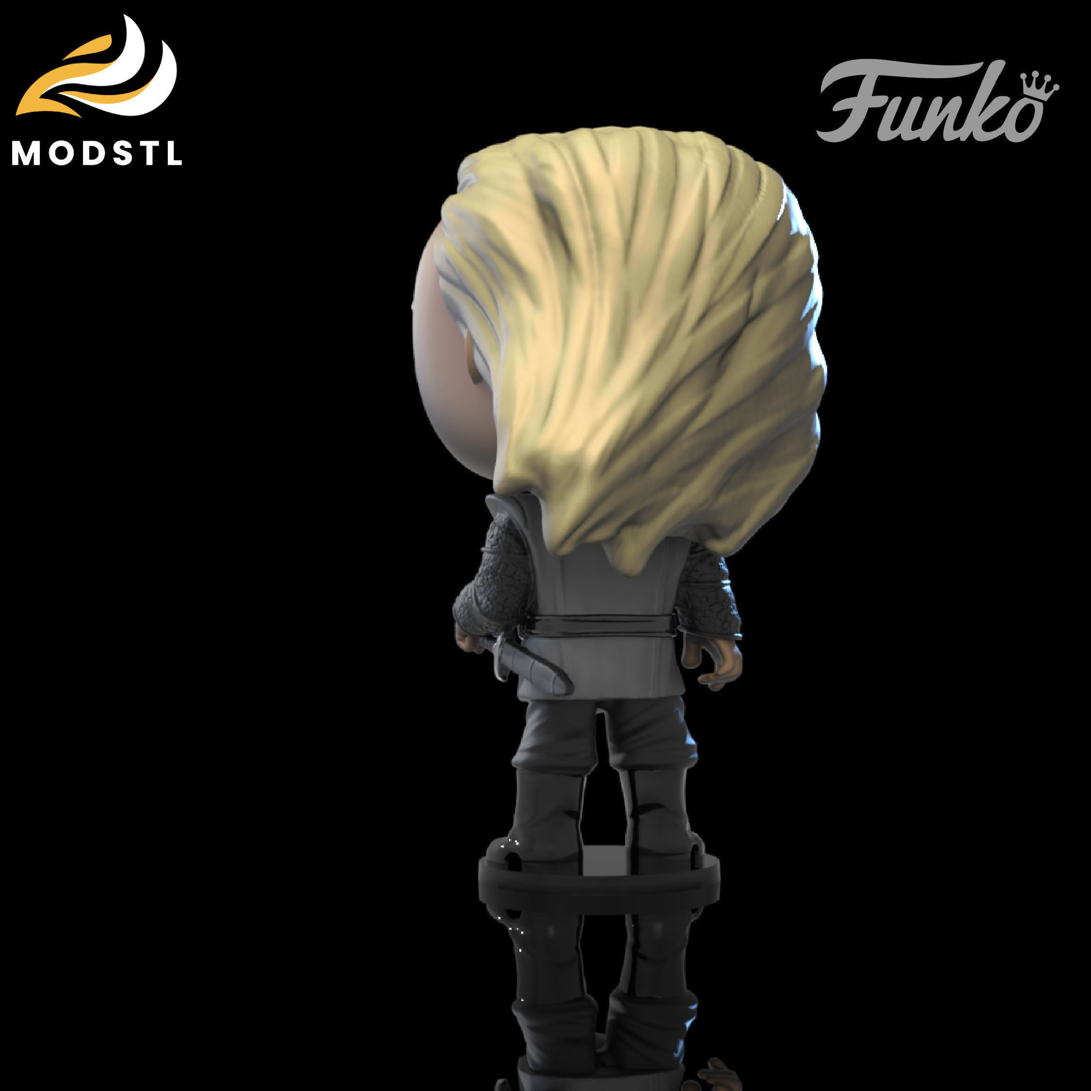 GHV2010 POP DAEMON TARGARYEN 3D print model_3