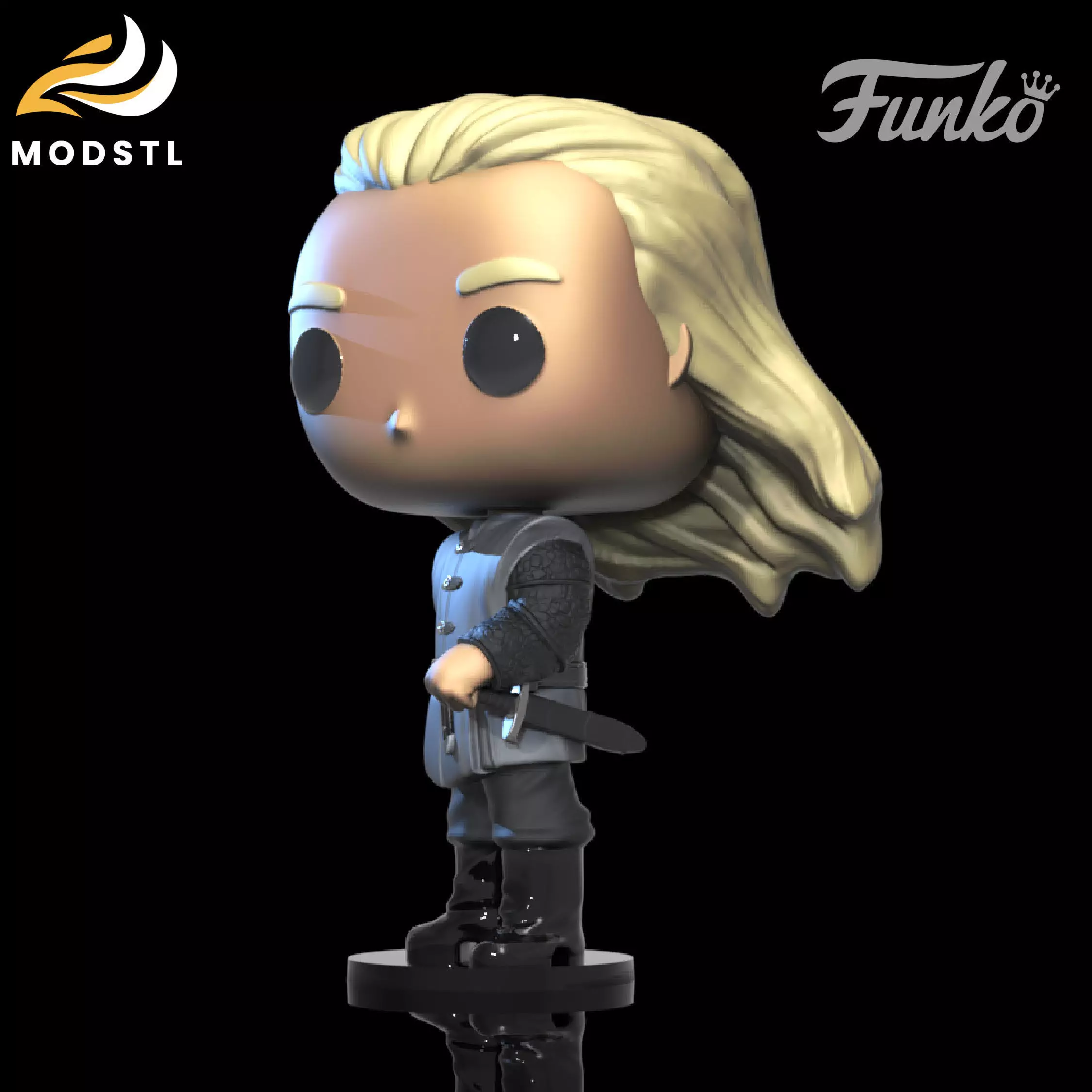 GHV2010 POP DAEMON TARGARYEN 3D print model_0