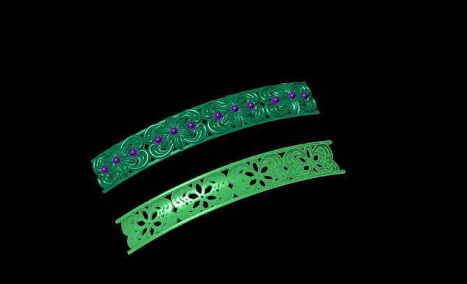 Bracelet 3D print model_4