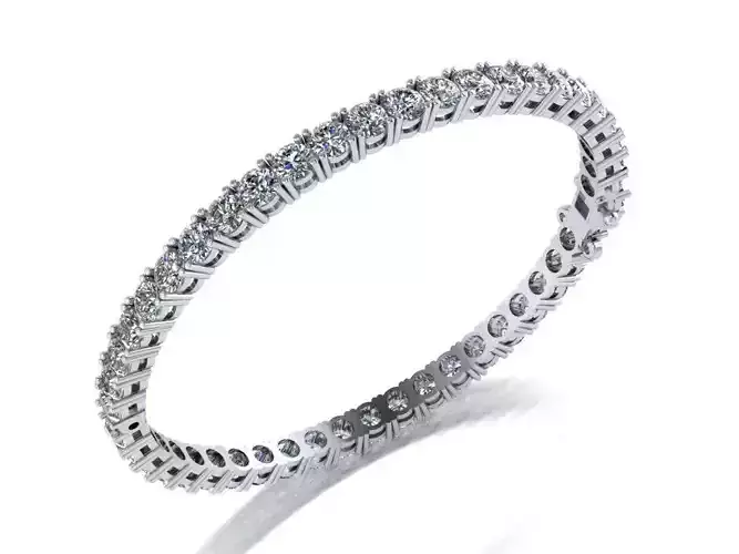 Diamond bangle
