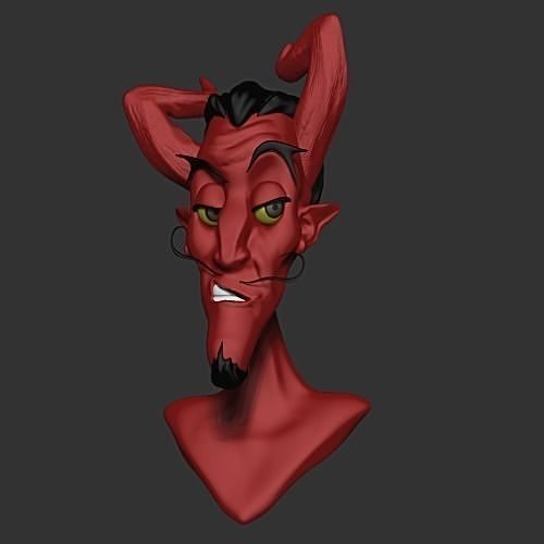 Devil 3D Model Character Free 3D model
