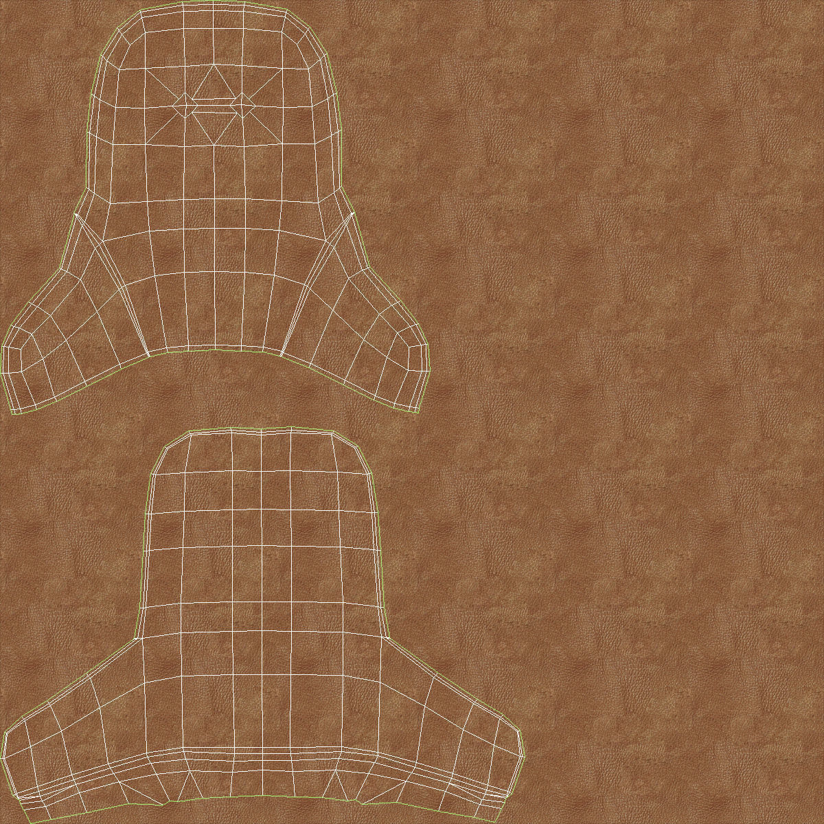 Smania Aura Chair Low-poly 3D model_24