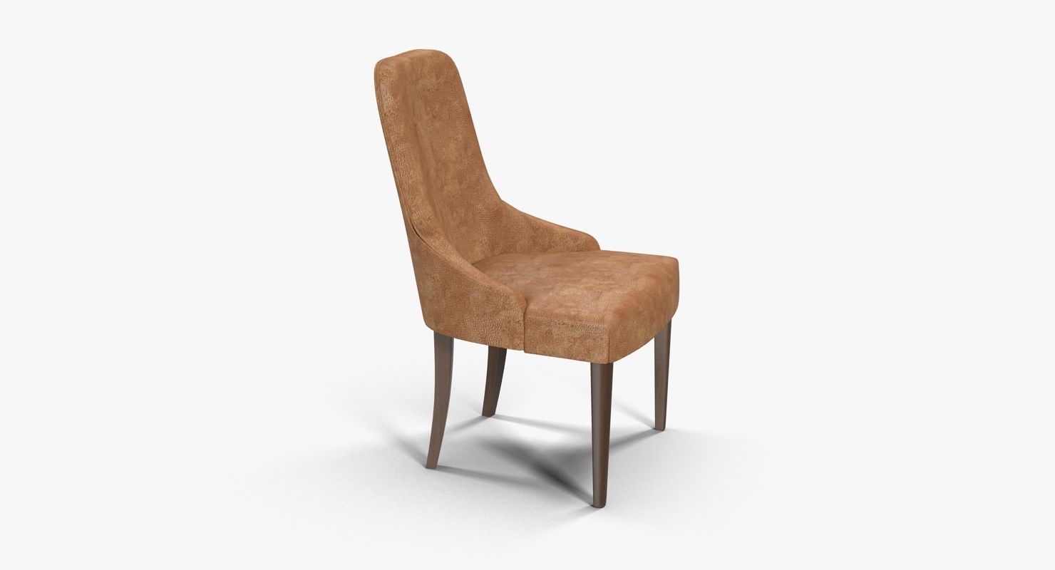 Smania Aura Chair Low-poly 3D model_9