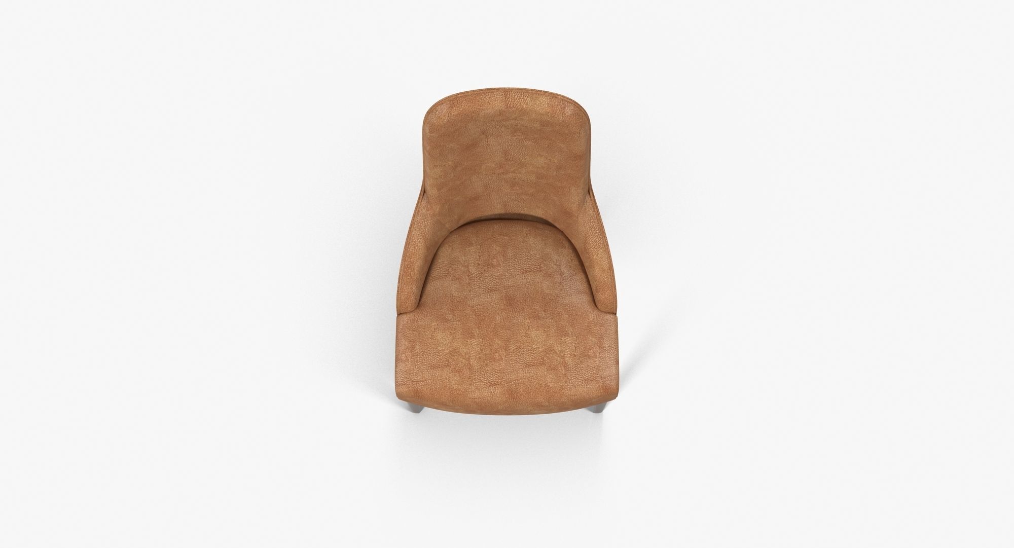 Smania Aura Chair Low-poly 3D model_3
