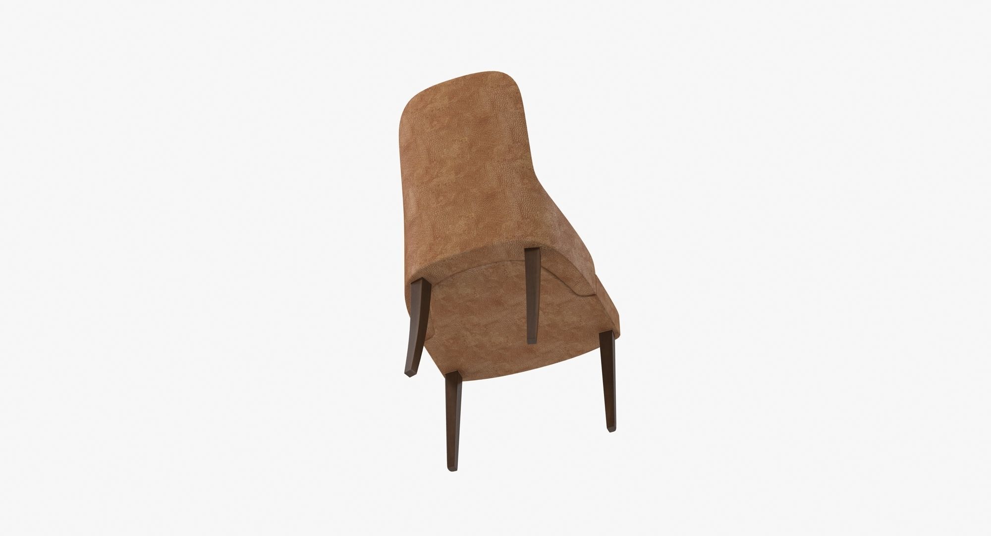 Smania Aura Chair Low-poly 3D model_4