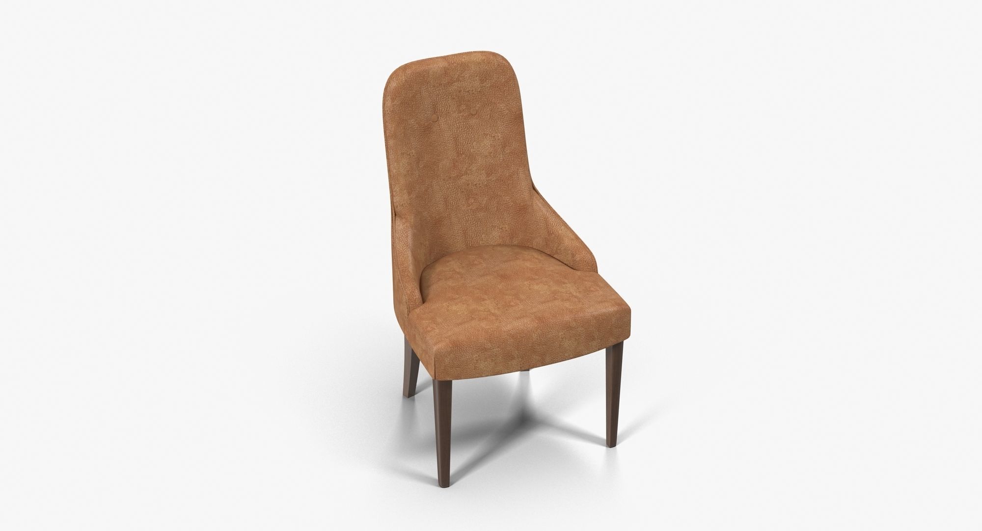 Smania Aura Chair Low-poly 3D model_2