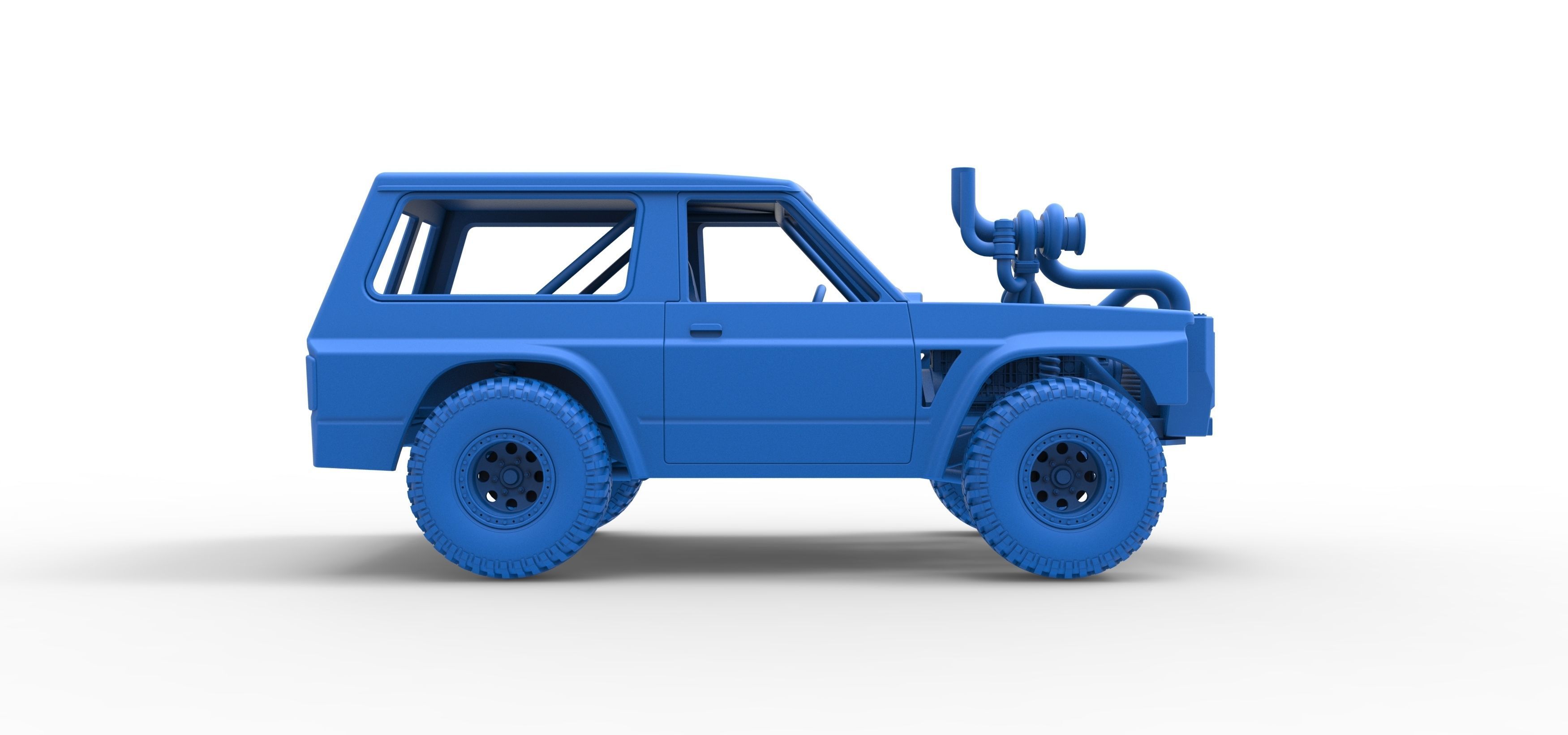 Uphill Sand Racing Dragster Scale 1 to 25 3D print model_46