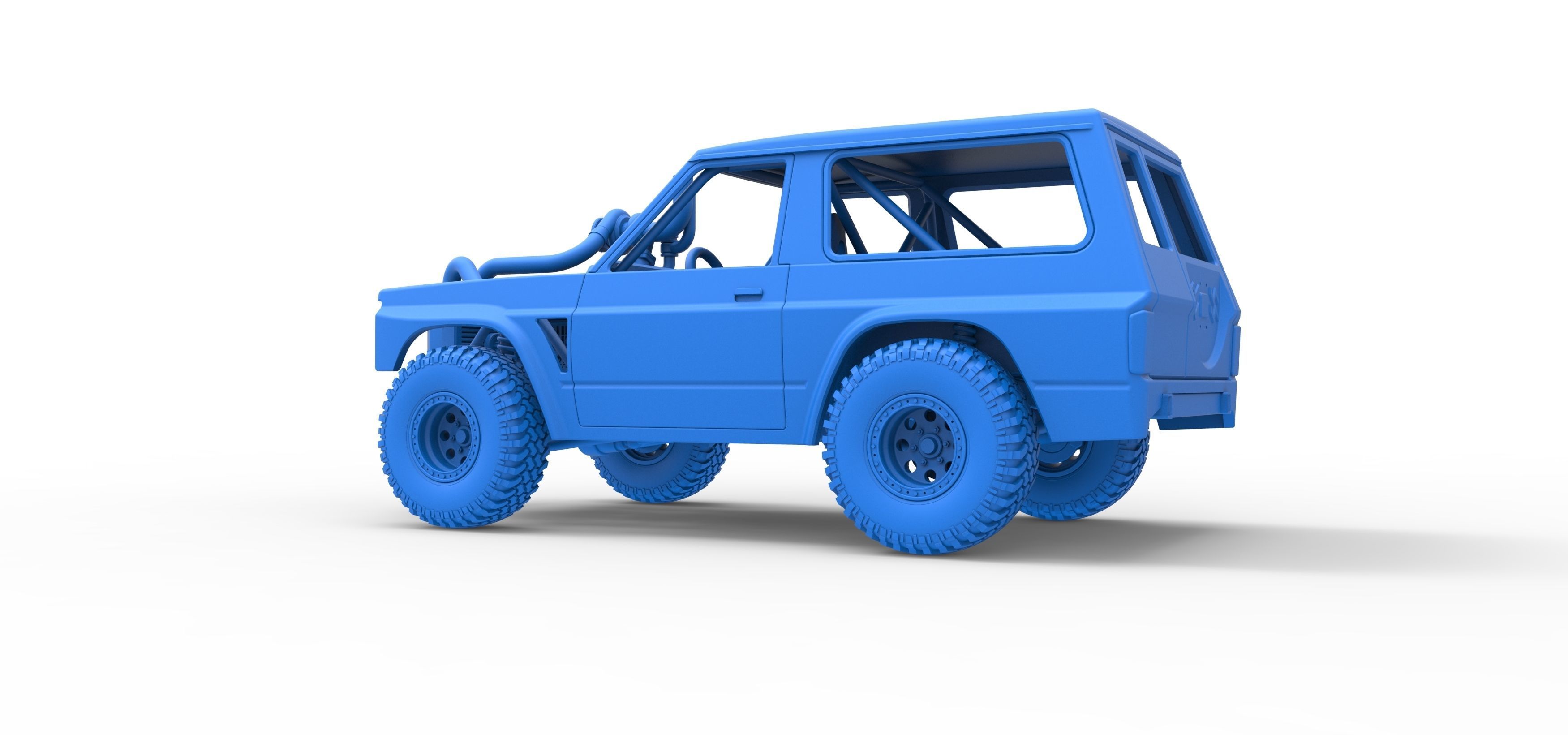 Uphill Sand Racing Dragster Scale 1 to 25 3D print model_40