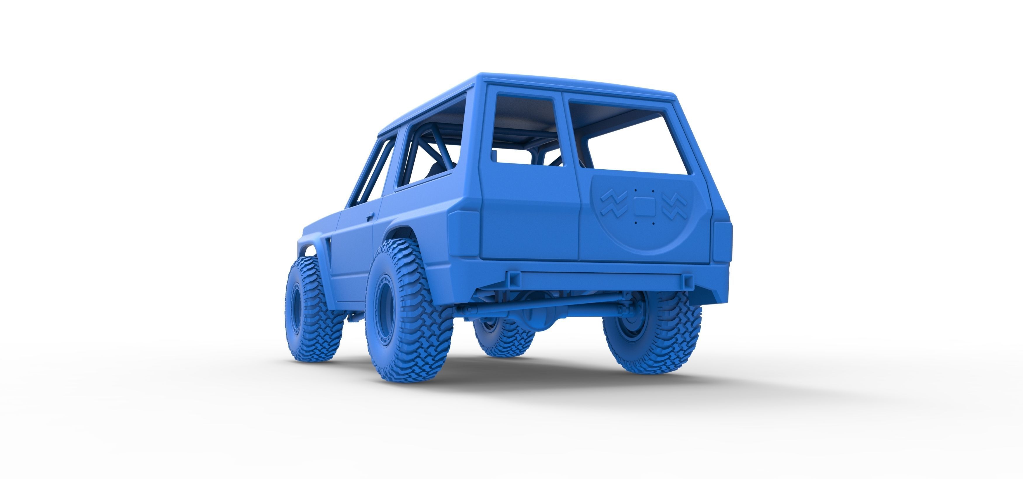 Uphill Sand Racing Dragster Scale 1 to 25 3D print model_42