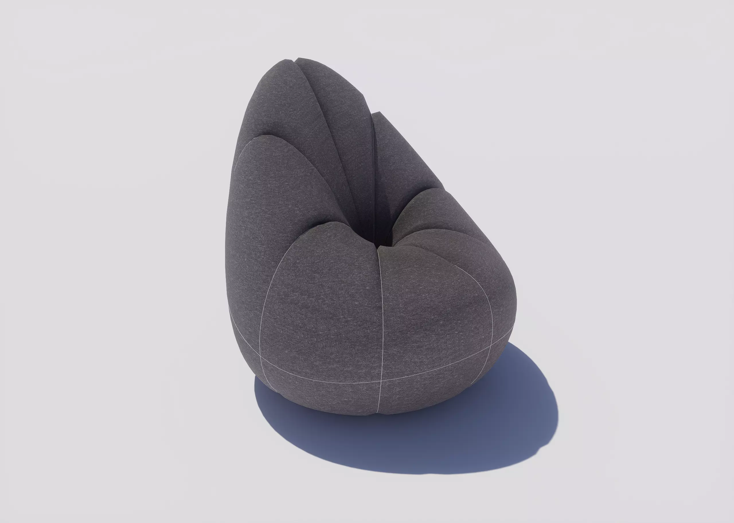Pear Armchair 3D model_0