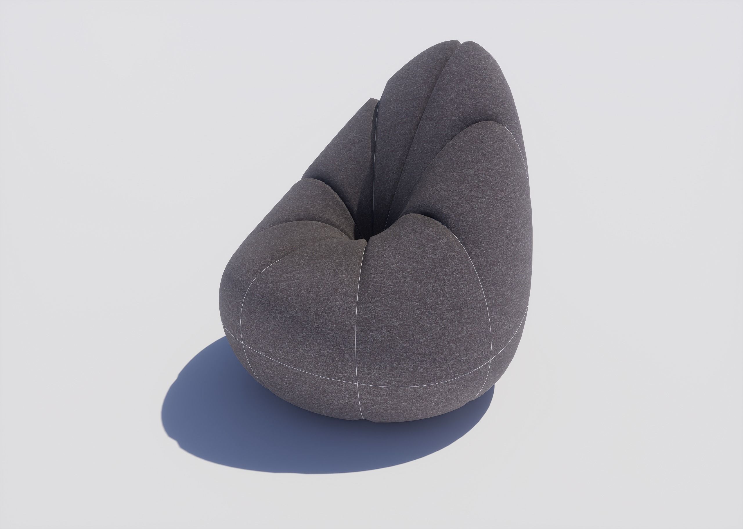 Pear Armchair 3D model_1