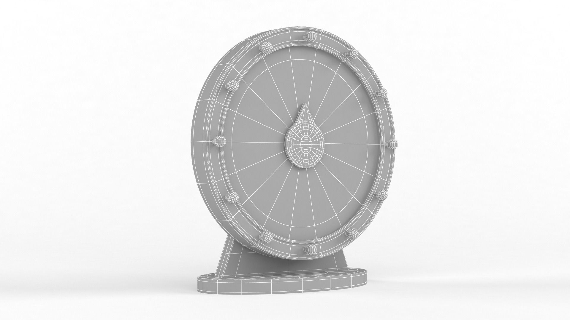 Wheel of Fortune 3D model_9