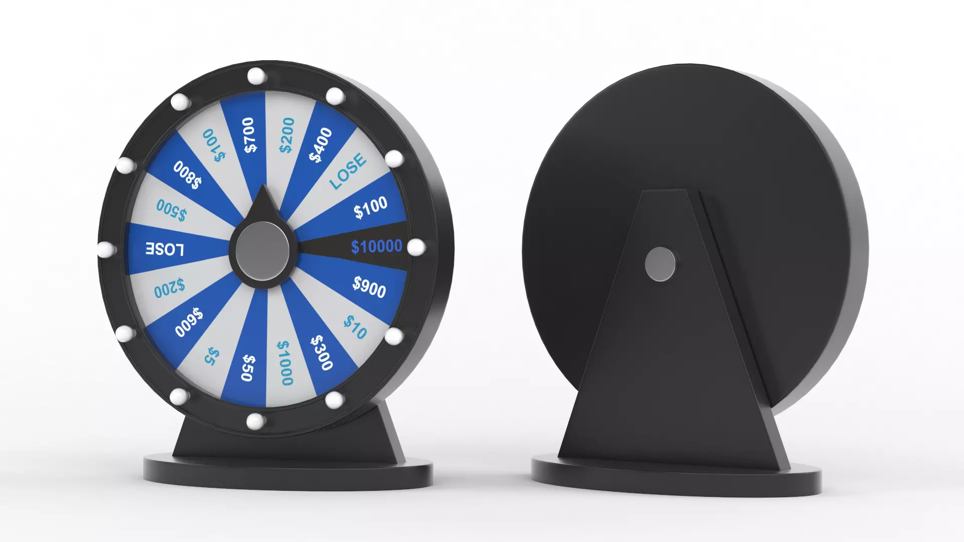 Wheel of Fortune 3D model_0