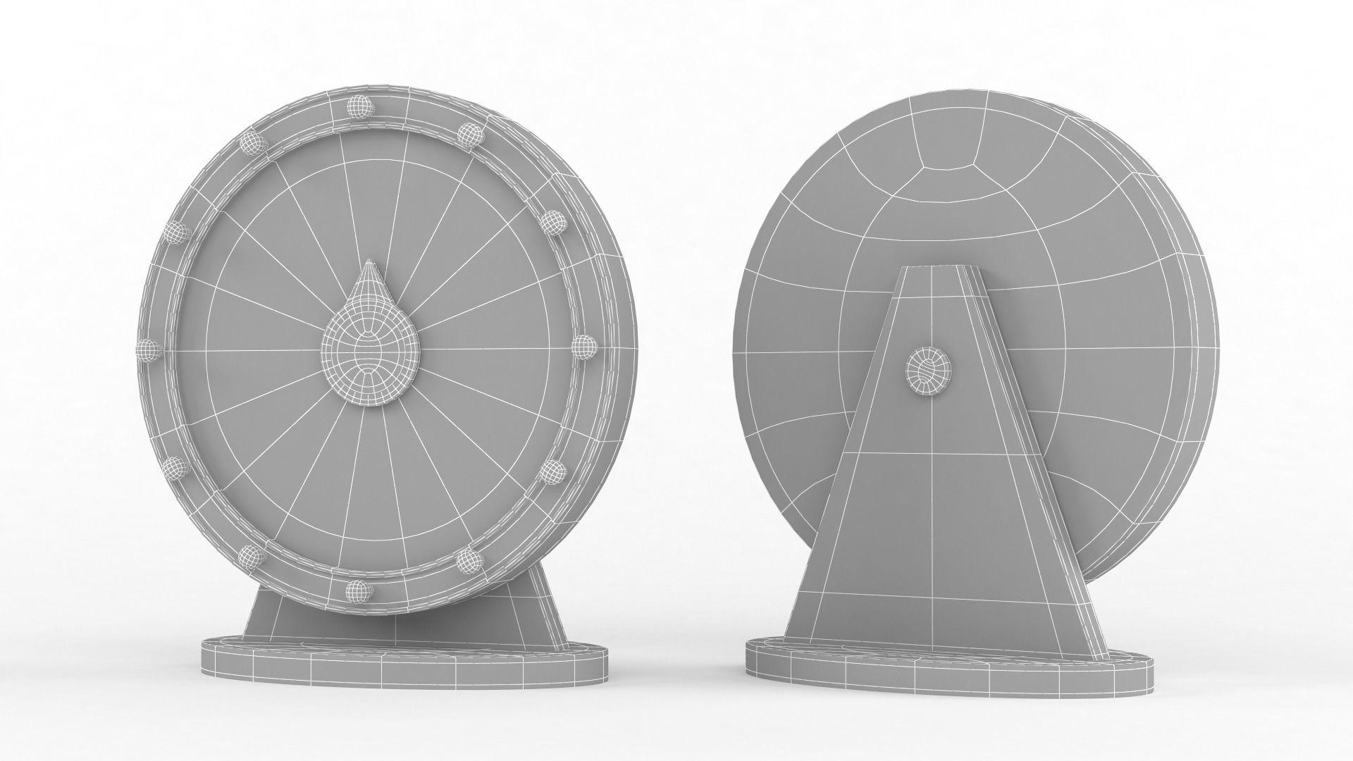 Wheel of Fortune 3D model_5