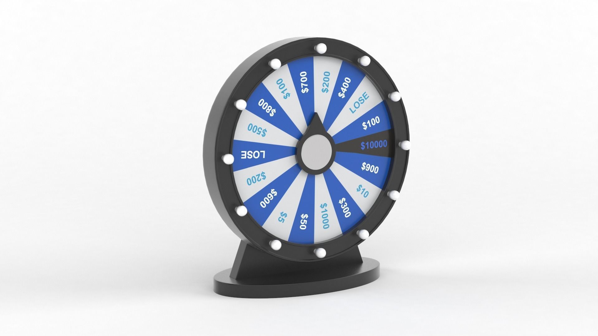 Wheel of Fortune 3D model_2