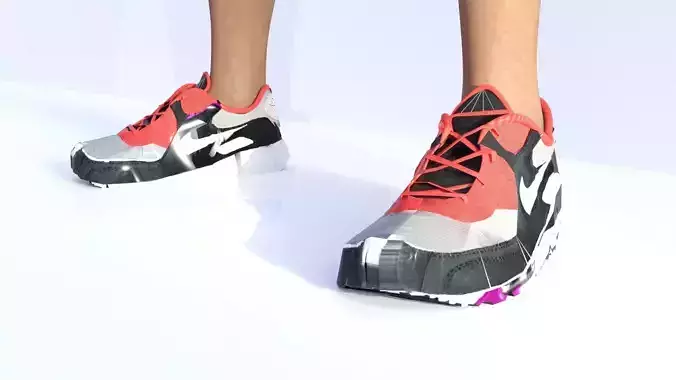 Sport Shoes for G8 Daz Character 3D model