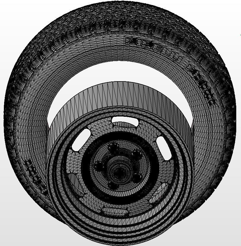 Wheels for scale model of Chrysler 1960-76 3D print model_11