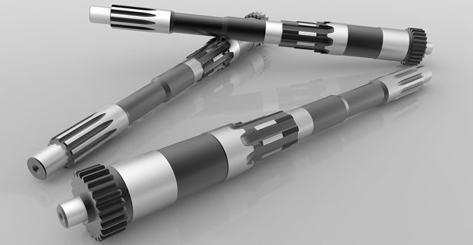 TRACTOR SHAFT Free 3D print model