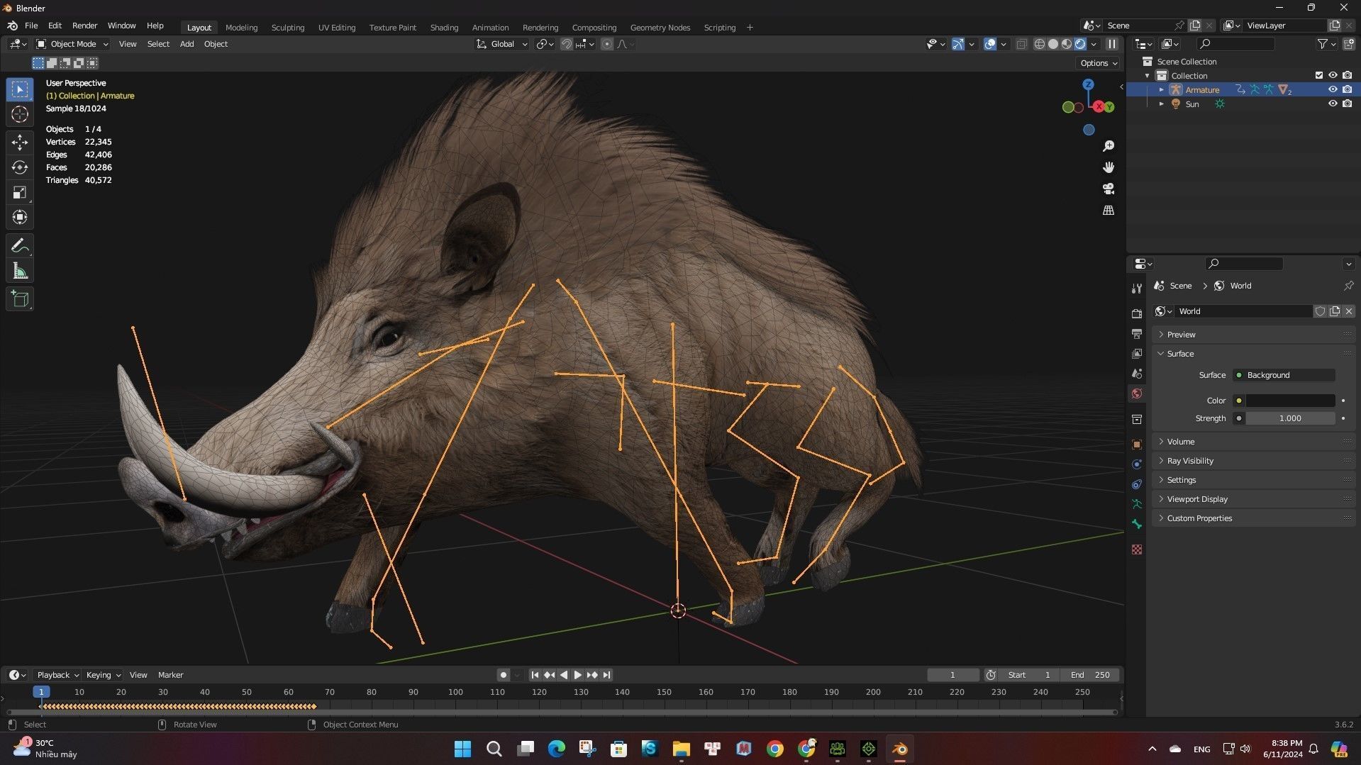 Boar-A2 3D model_17