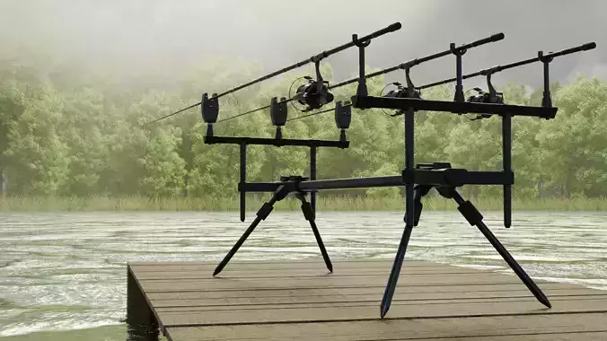 Fishing set bundle pack Prologic  3D model
