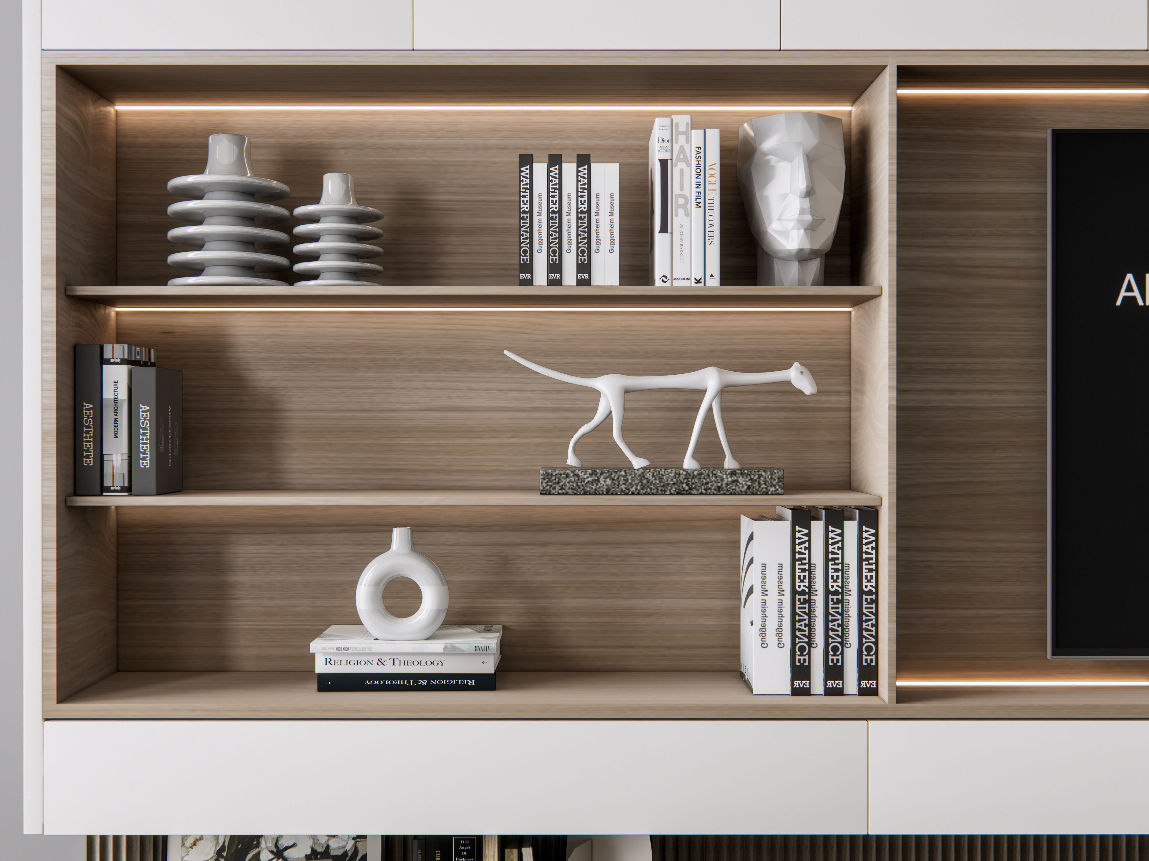 TV wall 15 3D model_12